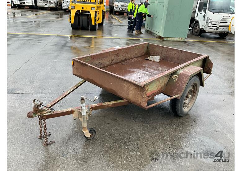 1992 Box Trailer Single Axle Box Trailer