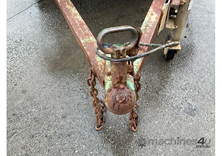 1992 Box Trailer Single Axle Box Trailer