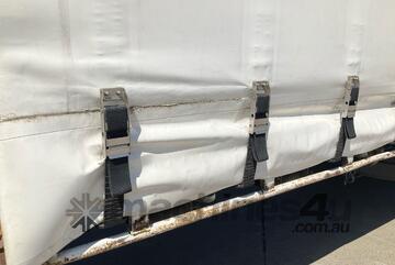 1998 Krueger ST3 Tri Axle Drop Deck Curtainside A Trailer