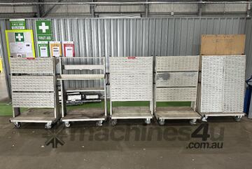 X5 Mobile Part Racks