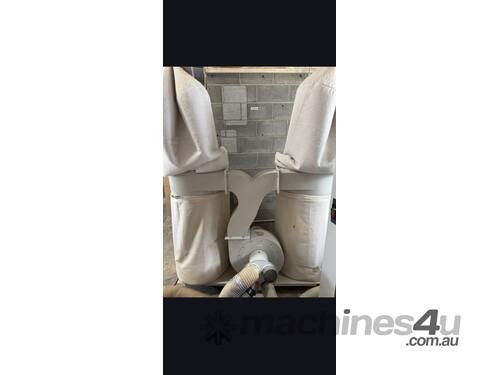 Twin Bag Dust Extractor 3 Phase