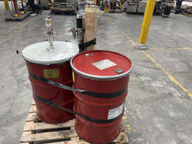 2 x Industrial Grease Drums - picture0' - Click to enlarge