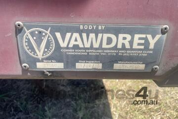 2010 Vawdrey VB-S3 Curtainside A Trailer