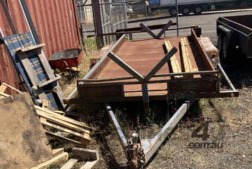 Tandem Trailer, Tray 1.8mt X 4.2mt