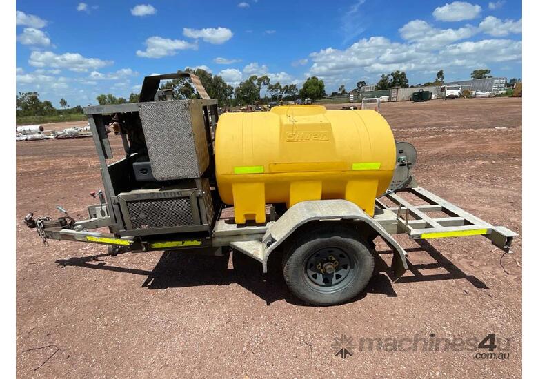 2018 Thorough Clean Single Axle Trailer Mounted Pressure Washer 