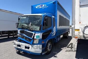 2017 Mitsubishi Fighter FM600 Curtain Sider