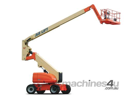 caption JLG 800AJ Articulating Boom Lift
