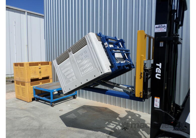 Used 2015 liftek FORKLIFT FORWARD BIN TIPPER Forklift Bin Tipper in