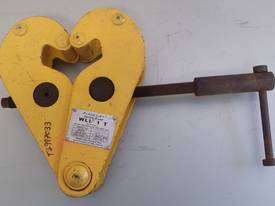 1Ton Beam Girder Clamp Beaver Block & Tackle mount - picture0' - Click to enlarge