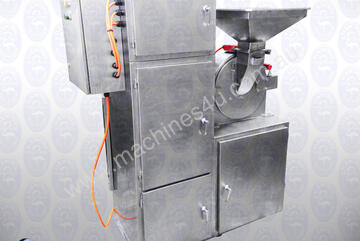 Flamingo 7.5kW Turbine Mill with dust collector effective on herbs and fibrous materials