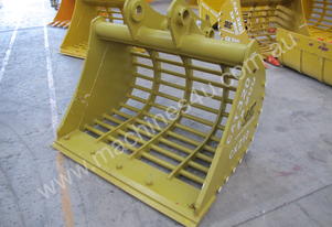 SEC 20 Ton Sieve (Mud Style) Bucket for Caterpillar CAT320 - Includes Pin, 1450mm Width, 75mm Gap SEC 20 Ton Sieve (Mud Style) Bucket for Caterpillar CAT320 - Includes Pin, 1450mm Width, 75mm Gap
