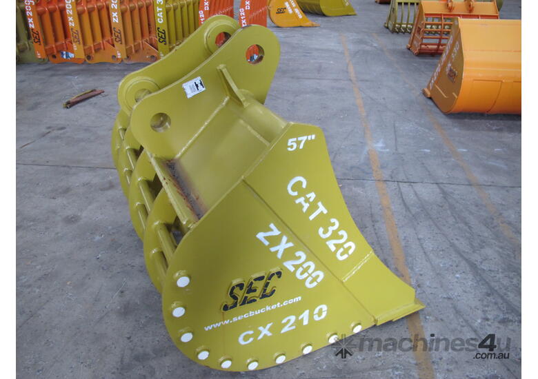  SEC 20 Ton Sieve (Mud Style) Bucket for Caterpillar CAT320 - Includes Pin, 1450mm Width, 75mm Gap