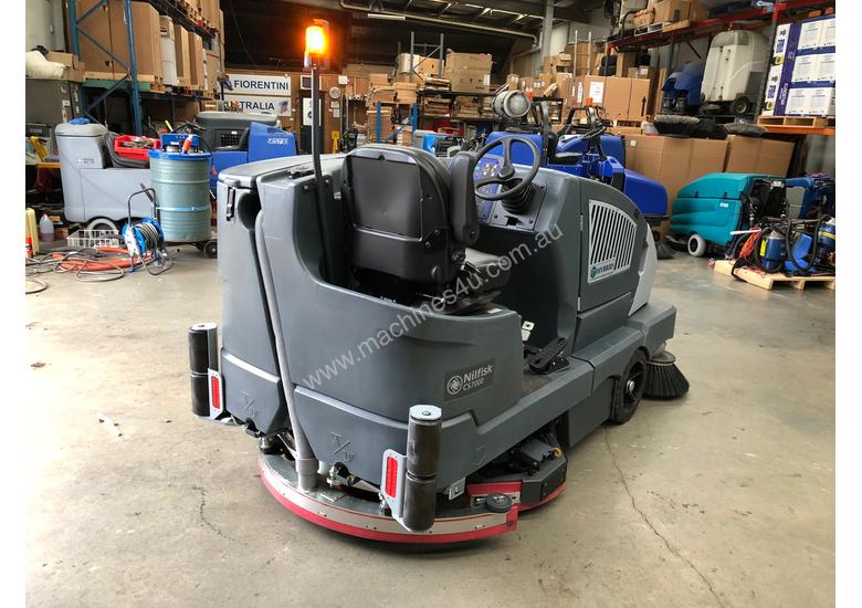 caption EX Demo Nilfisk CS7000 LPG Sweeper/Scrubber