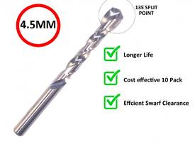 INSIZE 10 PACK DRILL BIT IN0018 - 4.5MM - picture0' - Click to enlarge
