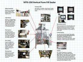 Vertical Form Fill Sealer: Bag Maker - VFFS-250  - picture2' - Click to enlarge