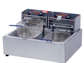 F.E.D. EF-83 Two Basket Single Vat Benchtop Electric Fryer - picture0' - Click to enlarge