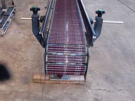 Slat Conveyor, 3400mm L x 190mm W x 870mm H. - picture1' - Click to enlarge