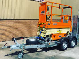 New JLG 1930ES Scissor lift with Galvanized Trailer - picture0' - Click to enlarge
