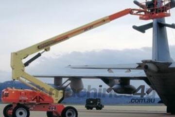 H600SJP Electric Boom Lift - 60 ft 4 in Platform Height, 400 Swing, Jib Articulation