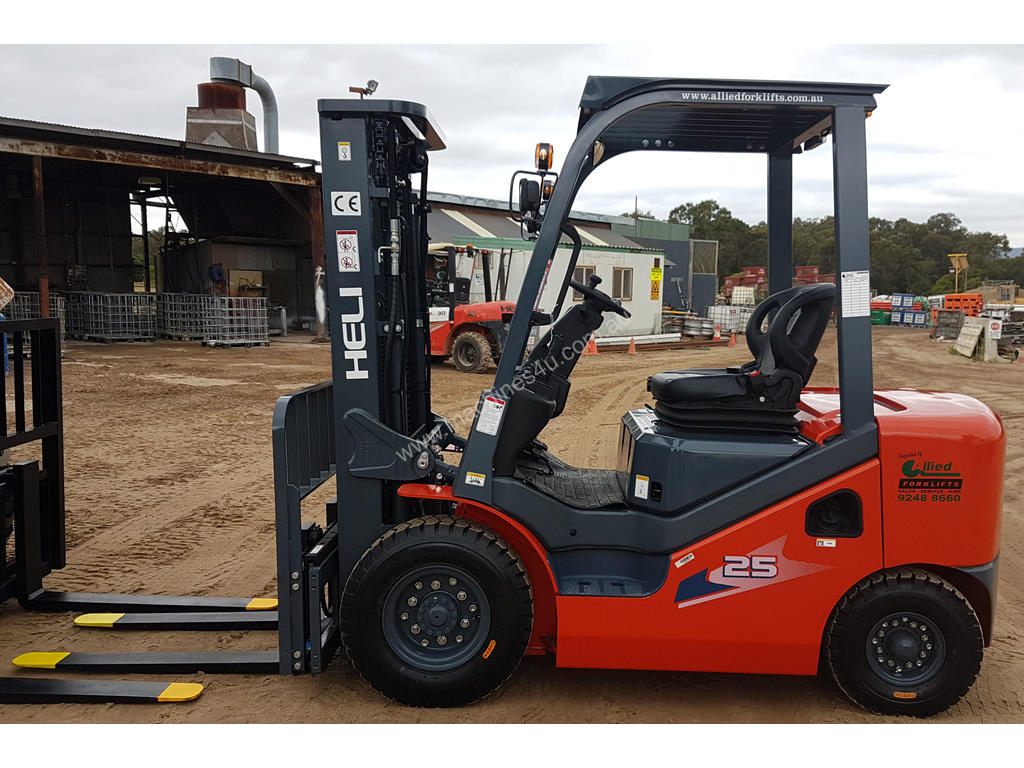New 2019 heli CPCD25 Counterbalance Forklifts in MALAGA, WA Price 20,950