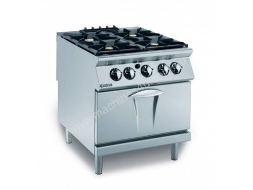 Mareno ANC9FE-8G28 4 Gas Burners On Electric Oven