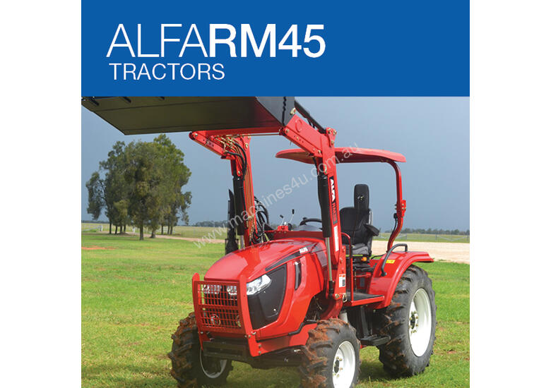 caption ALFA RM45 4WD - ROPS - FEL - 4in1 2 Year Warranty