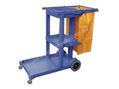 Jantex Cleaning Trolley Blue