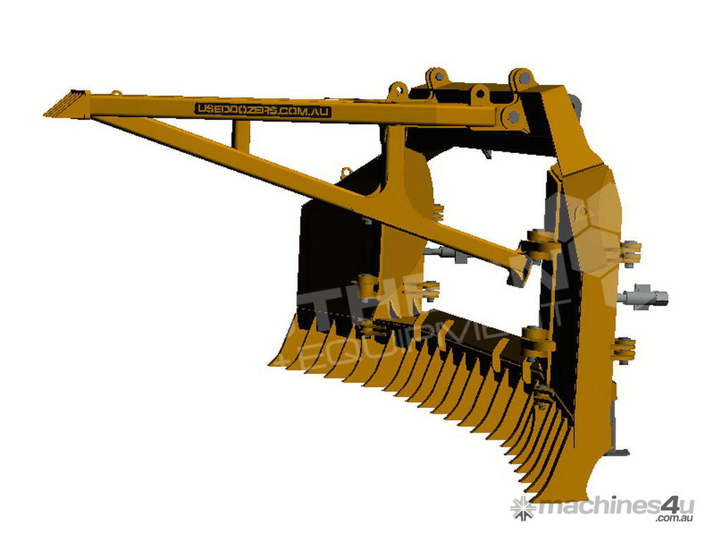 TREE PUSHER-Tree Spear- Bulldozer for tree stumping CAT-D8T-Bi-Folding-StickRake-Tree-Pusher-DOZRAKE_21789916.h