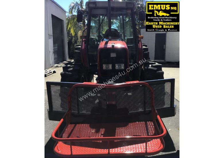 caption 1997 Massey Ferguson 4WD Tractor & Slasher. E.M.U.S. MS480