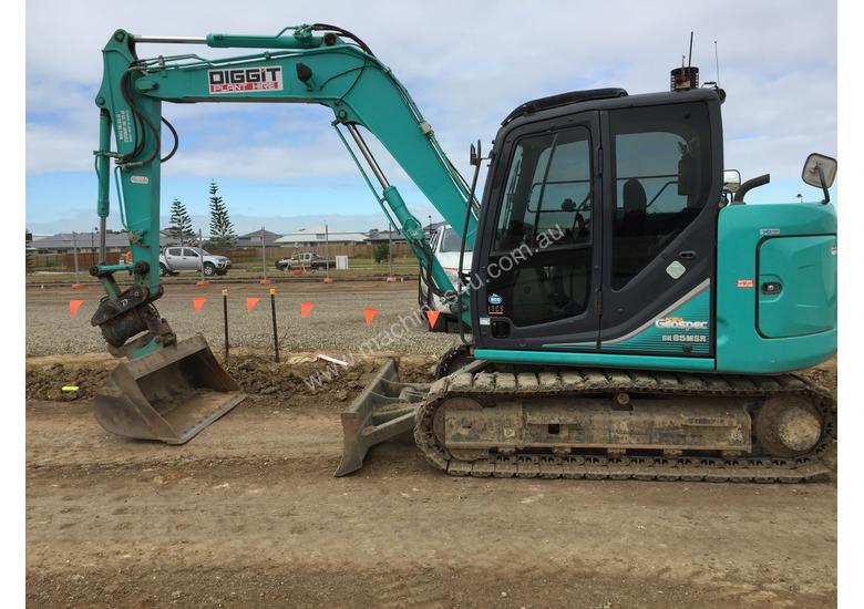 caption 2016 Kobelco SK85MSR-3 Excavator