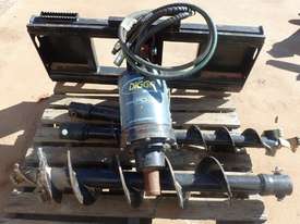 *As New* Digga PD3 Auger Drive and Augers to suit Skidsteer Loader - picture1' - Click to enlarge