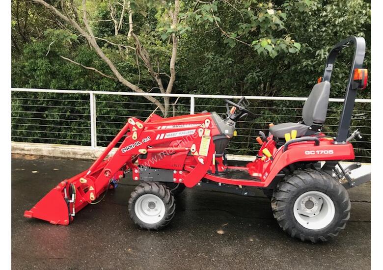 Used 2017 Massey Ferguson GC1705 Tractor FEL Mowers in , Listed on
