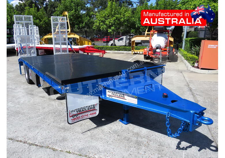 caption Single Axle Tag Trailer 11 Ton Metallic Blue ATTTAG