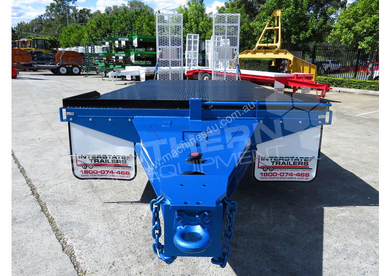 caption Single Axle Tag Trailer 11 Ton Metallic Blue ATTTAG