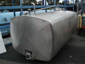 Stainless Steel Tank Vat Milk Food Grade - 2300L - picture0' - Click to enlarge