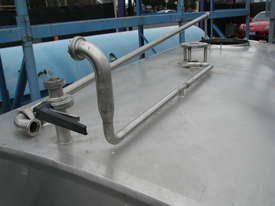 Stainless Steel Tank Vat Milk Food Grade - 2300L - picture2' - Click to enlarge