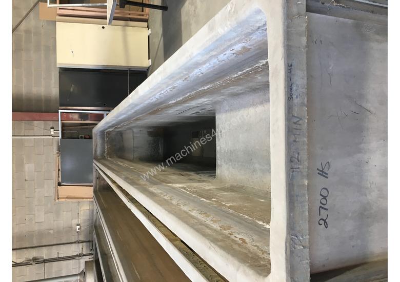 caption Powdercoating extrusion dipping tanks