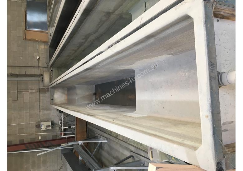 caption Powdercoating extrusion dipping tanks
