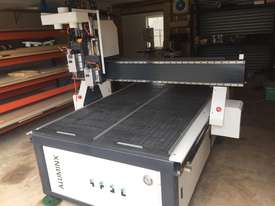CNC Router with Twin Spindles/ Vacuum Table/ Rotary Axis - picture0' - Click to enlarge