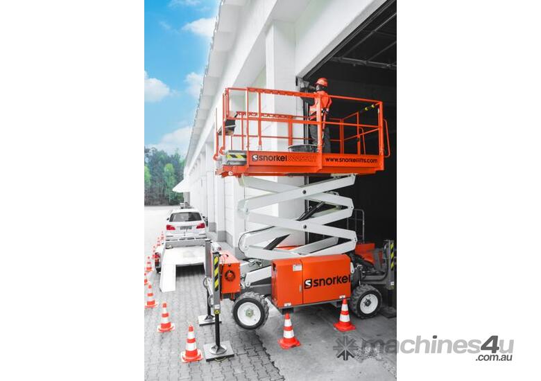 New snorkel S2255RT Rough Terrain Scissor Lift in , NSW