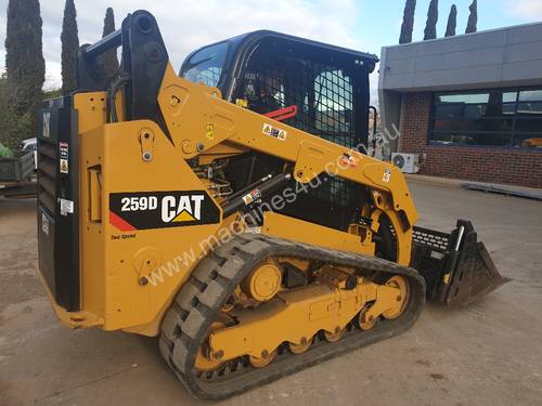 2014 CAT 259D TRACK LOADER IN EXCELLENT CONDITION WITH LOW 795 HOURS