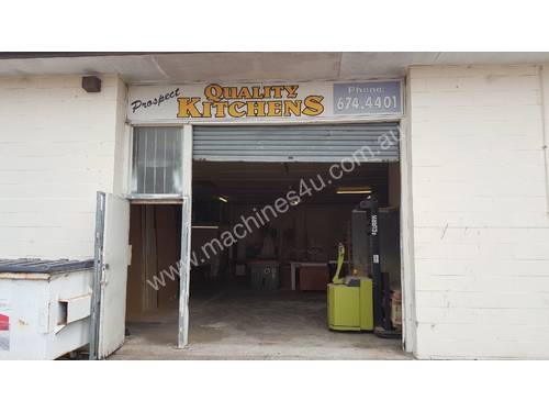 Full wood working business including machinery for sale.