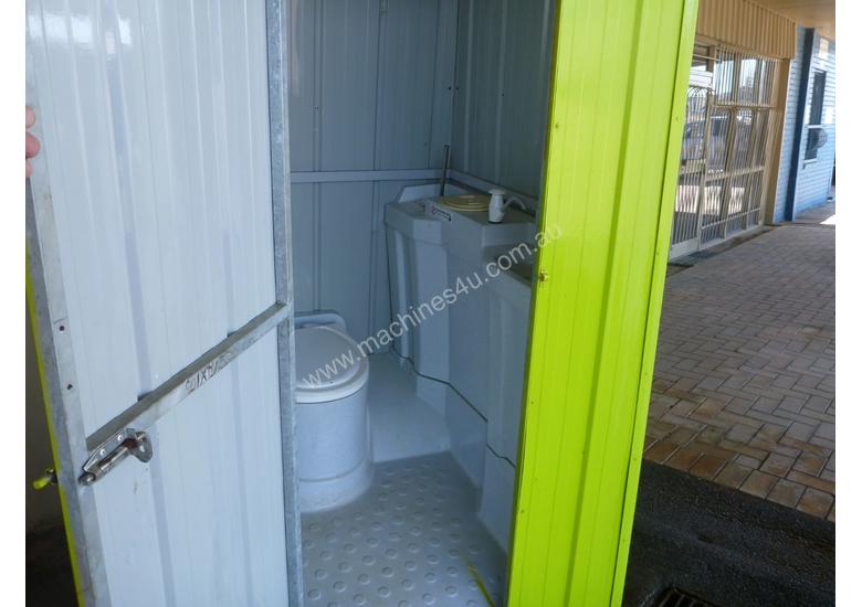 caption PORTABLE SITE TOILET