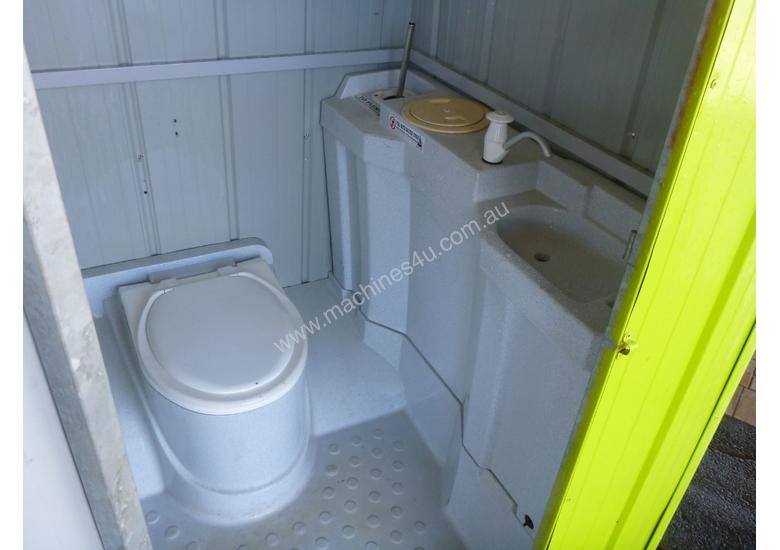 caption PORTABLE SITE TOILET