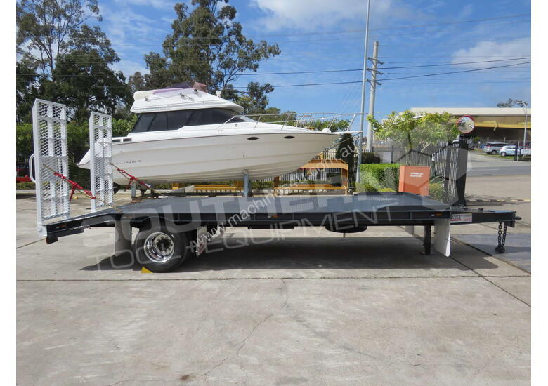 caption Interstate Trailers Single Axle Tag Trailer 11 Ton Grey ATTTAG
