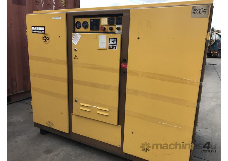 caption Kaeser CS120 Electric Compressor