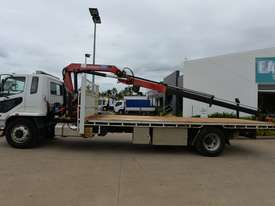 2009 MITSUBISHI FUSO FIGHTER FM600 - Tray Truck - Truck Mounted Crane - picture0' - Click to enlarge