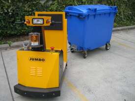 TOW MOTOR-JUMBO 1200KG CAP' C/W LIGHTS/BATTERY/DOLLY/COUPLING - picture1' - Click to enlarge