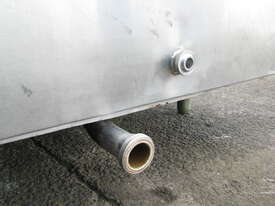 Jacketed Stainless Steel Holding Tank Vat - 3000L - Wilson Tyler - picture2' - Click to enlarge
