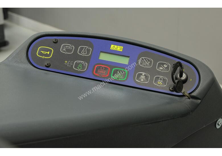 caption Nilfisk SC6500 Cylindrical Large Ride on Scrubber - Special Order required
